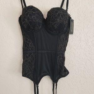 Black corset/bustier